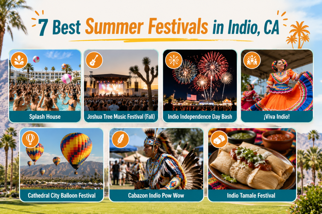 7 Best Summer Festivals in Indio, CA: 2026 Calendar Guide 1 Indio Festival Calendar