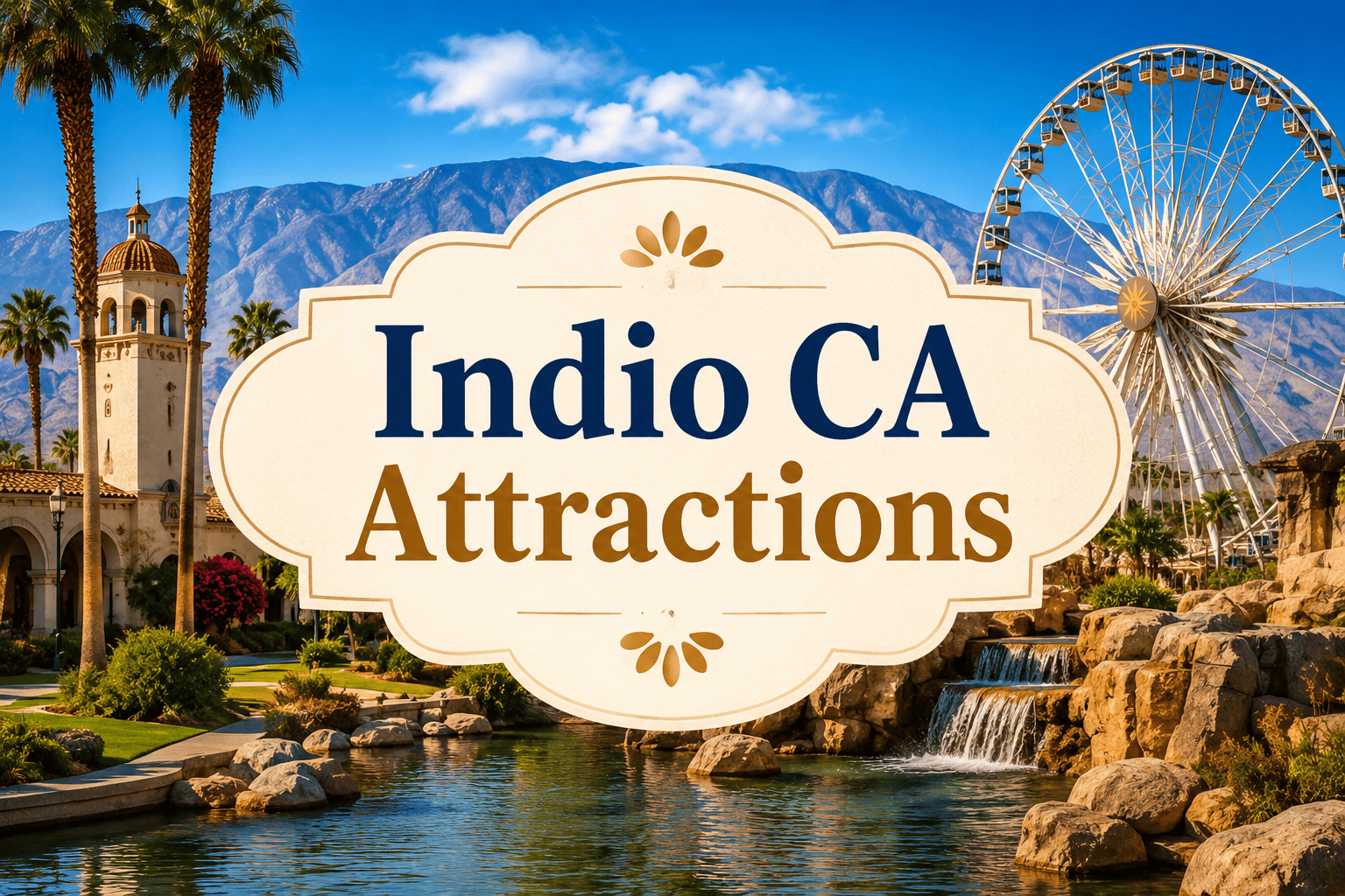 Indio CA Attractions