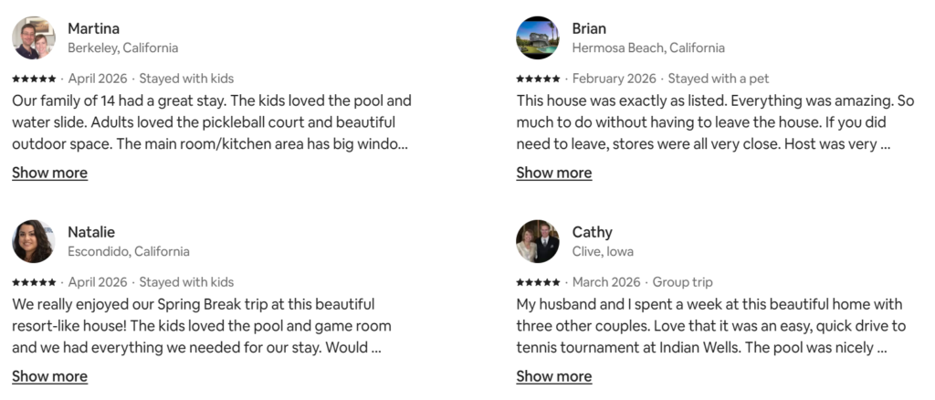 Vacation Homes in Indio CA: 25 Best Luxury Stays (2026) 5 Constellation Reviews