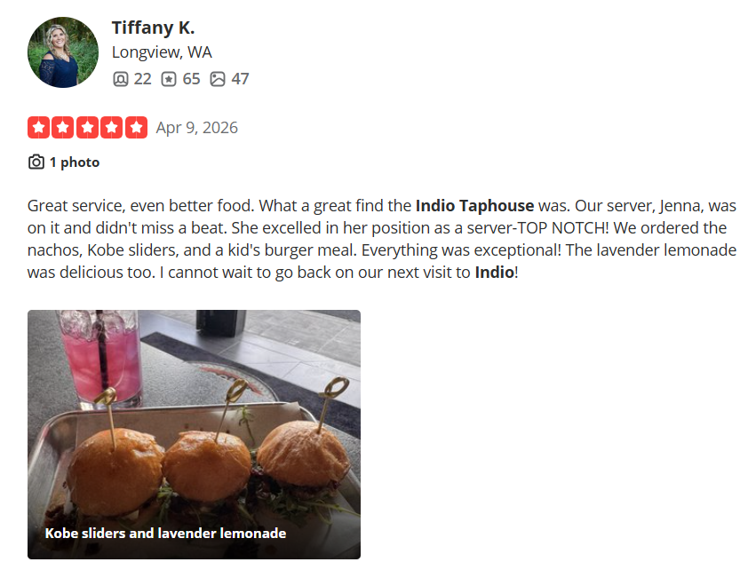 Best Restaurants in Indio CA: 20 Top Local Picks (2026) 9 Indio Taphouse Reviews