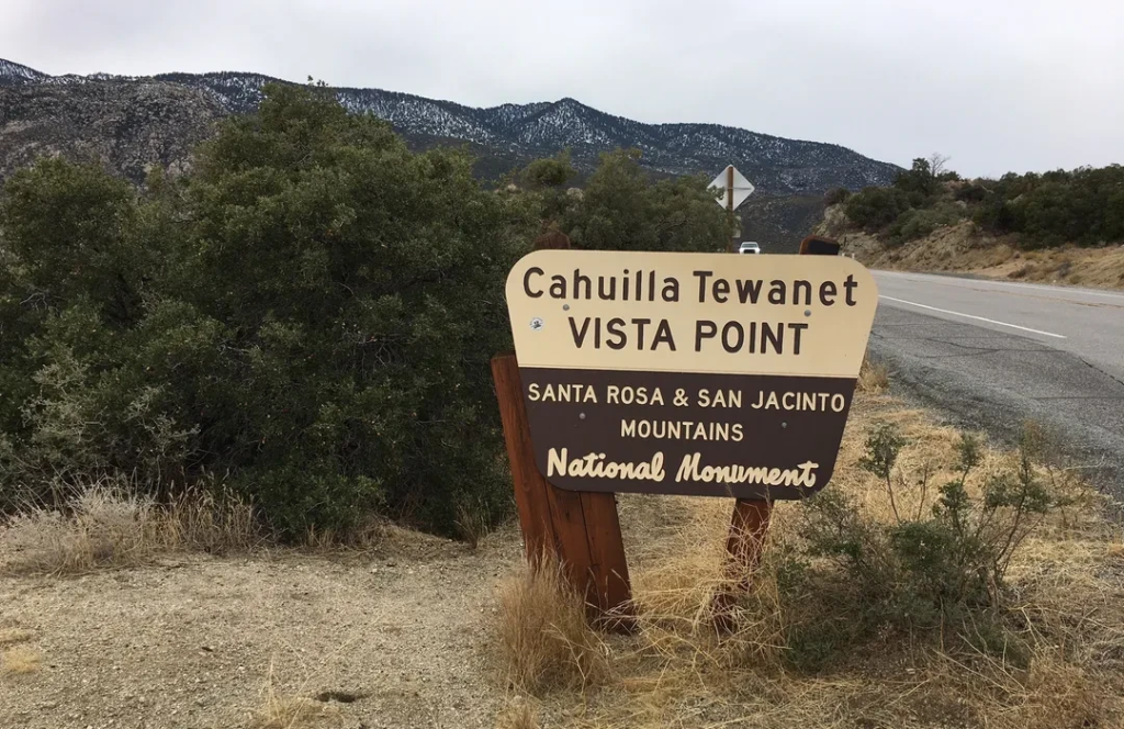 Cahuilla Tewanet Vista Point