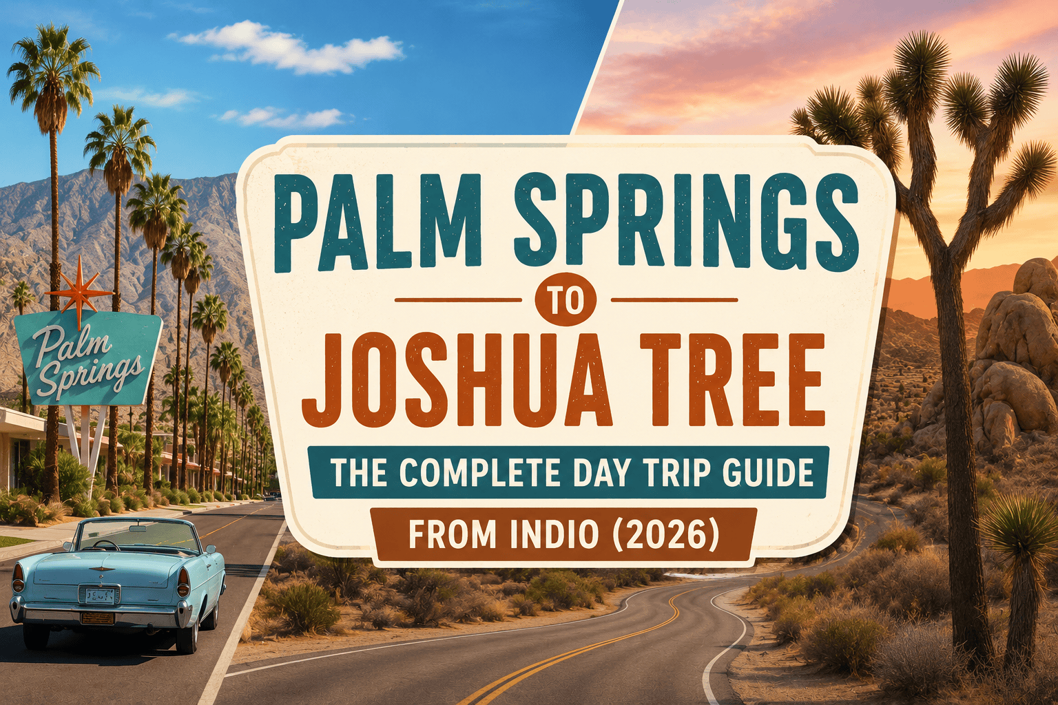 Palm Springs to Joshua Tree