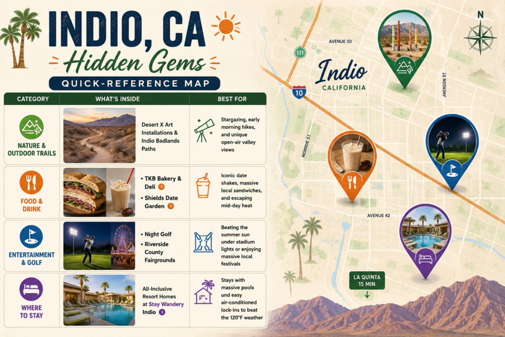 Indio CA Hidden Gems