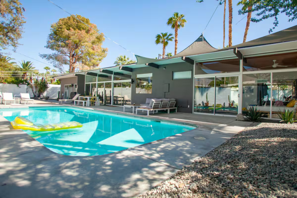 Best Palm Springs Airbnbs with Pools: 10 Top Picks 2026 10 Krisel's Glass Cabin