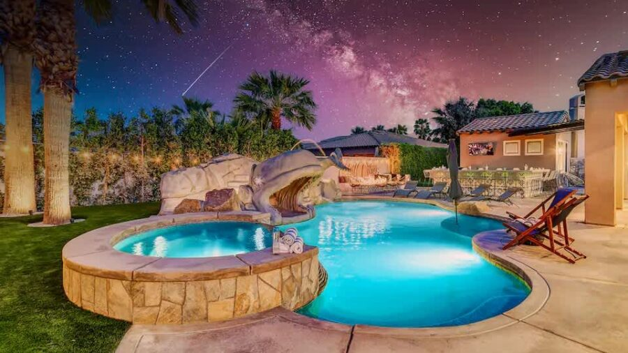 Best Family Vacation Rental in Indio: 8 Top Picks 2026 9 Ohana: Whale Slide, Arcade, Pickleball, Gym