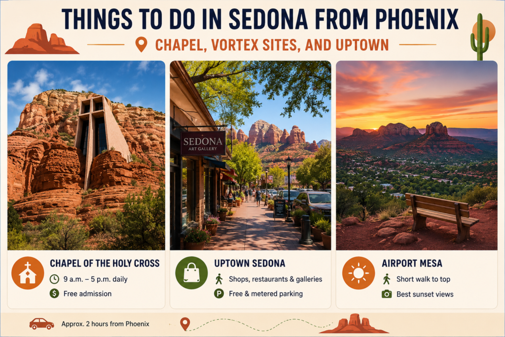 Sedona Day Trip from Phoenix: 7 Best Stops + Smart Timing 9 Things to Do in Sedona from Phoenix