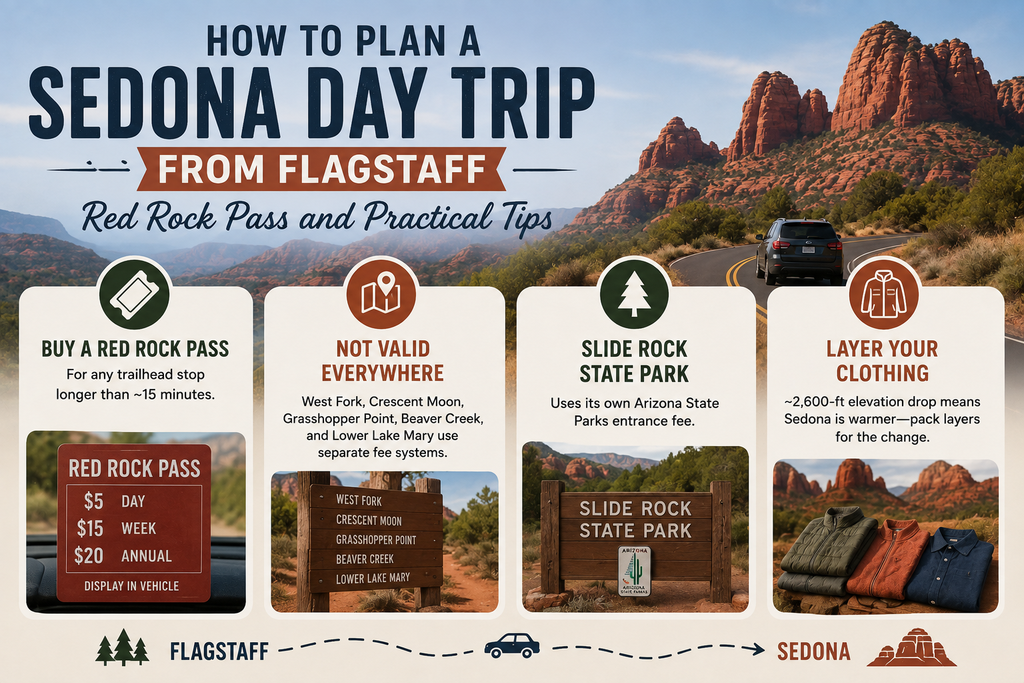 Sedona Day Trip from Flagstaff: 7 Best Stops, Easy Drive 10 How to Plan a Sedona Day Trip from Flagstaff