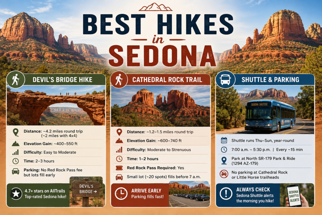 Sedona Travel Guide: 12 Expert Tips for a Perfect 2026 Trip 6 Best Hikes in Sedona