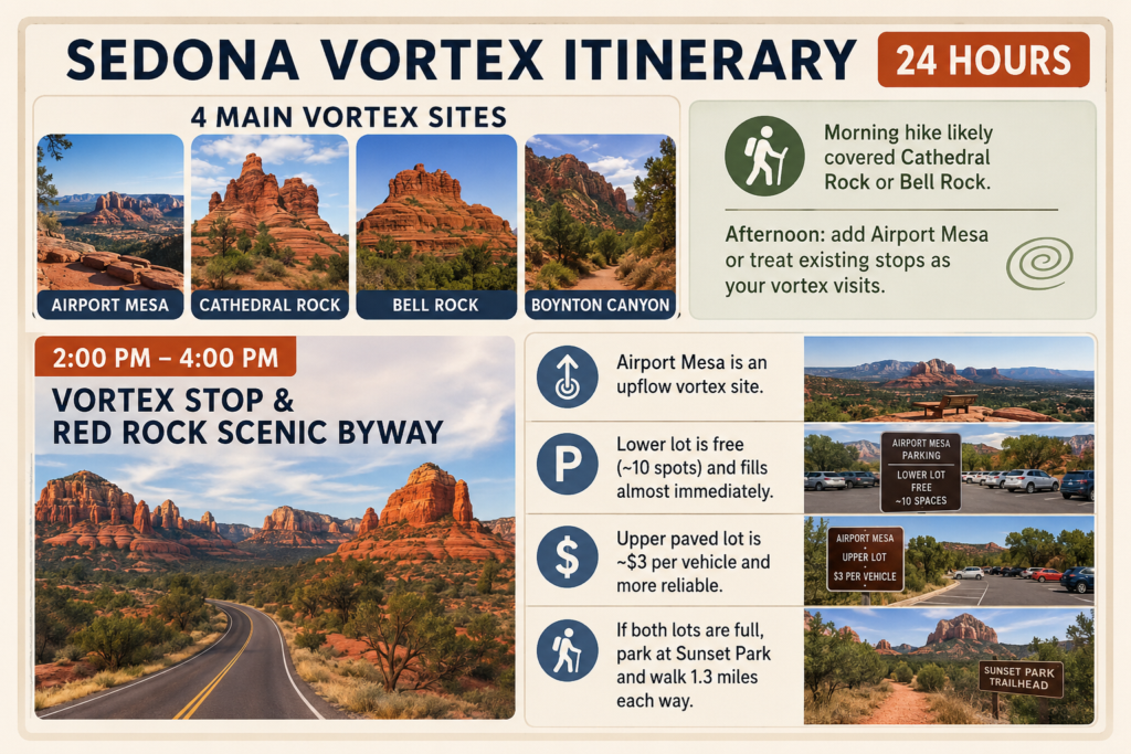 One Day in Sedona: 8 Perfect Stops for an Epic 2026 Trip 7 Sedona Vortex Itinerary for 24 Hours