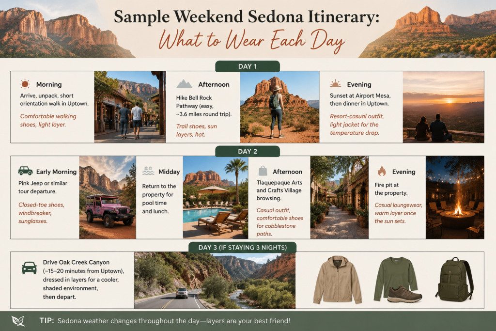 Weekend Sedona Itinerary