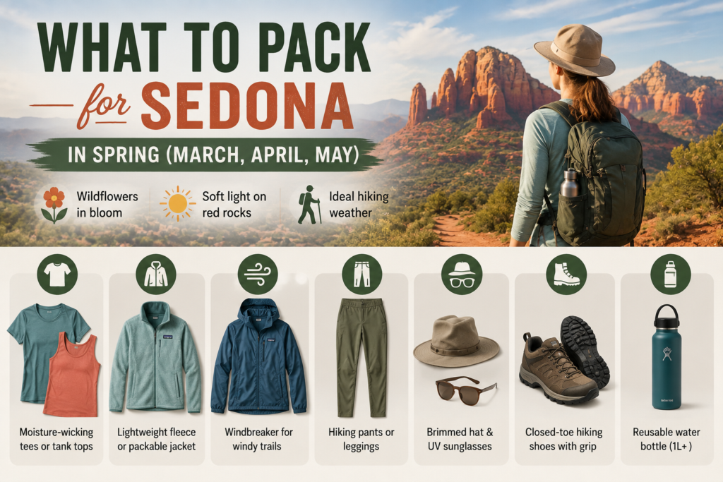 What to Pack for Sedona in Spring