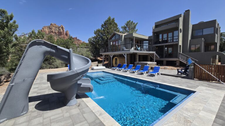 Stay Wandery Sedona vacation rental with private pool and red rock views