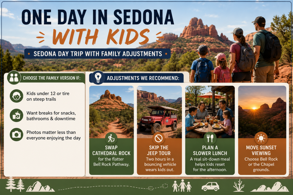 Sedona Day Trip Guide: 3 Best Routes + 4 Easy Hikes 10 One Day in Sedona with Kids